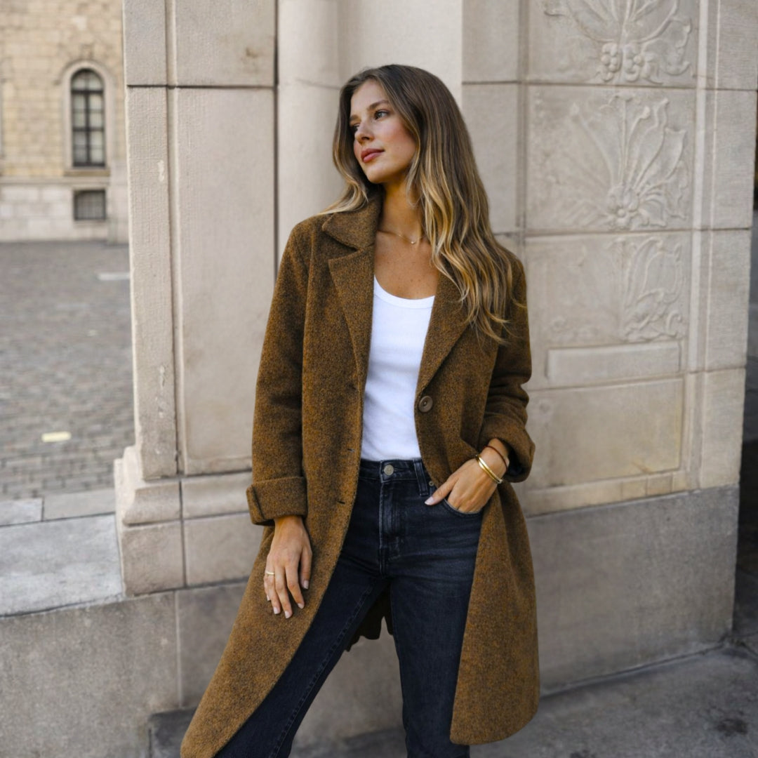 Stella | Elegant Button Jacket with Timeless Structure