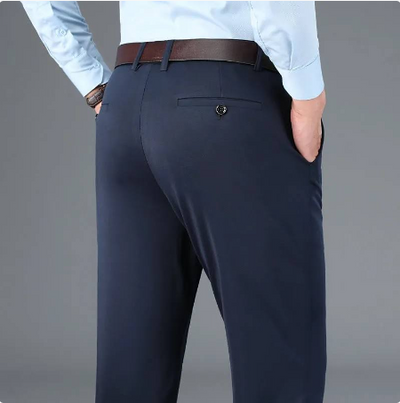 Men's Classic Casual Pants - High Elasticity