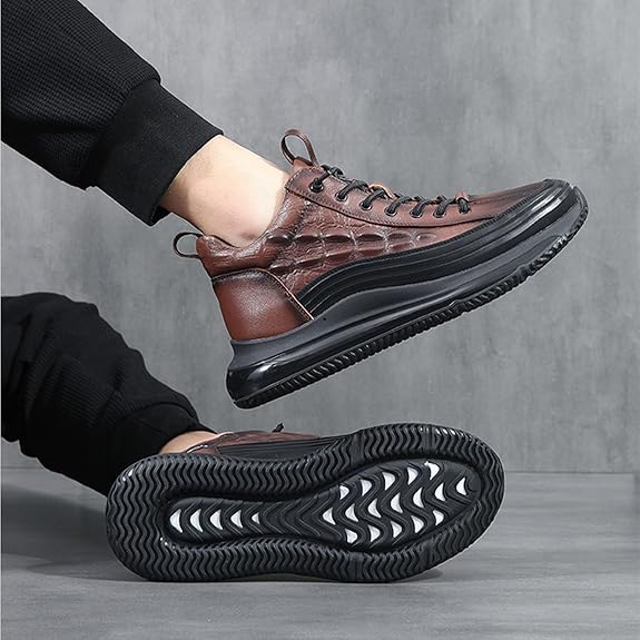 Premium Leather Sneakers Effortless Comfort