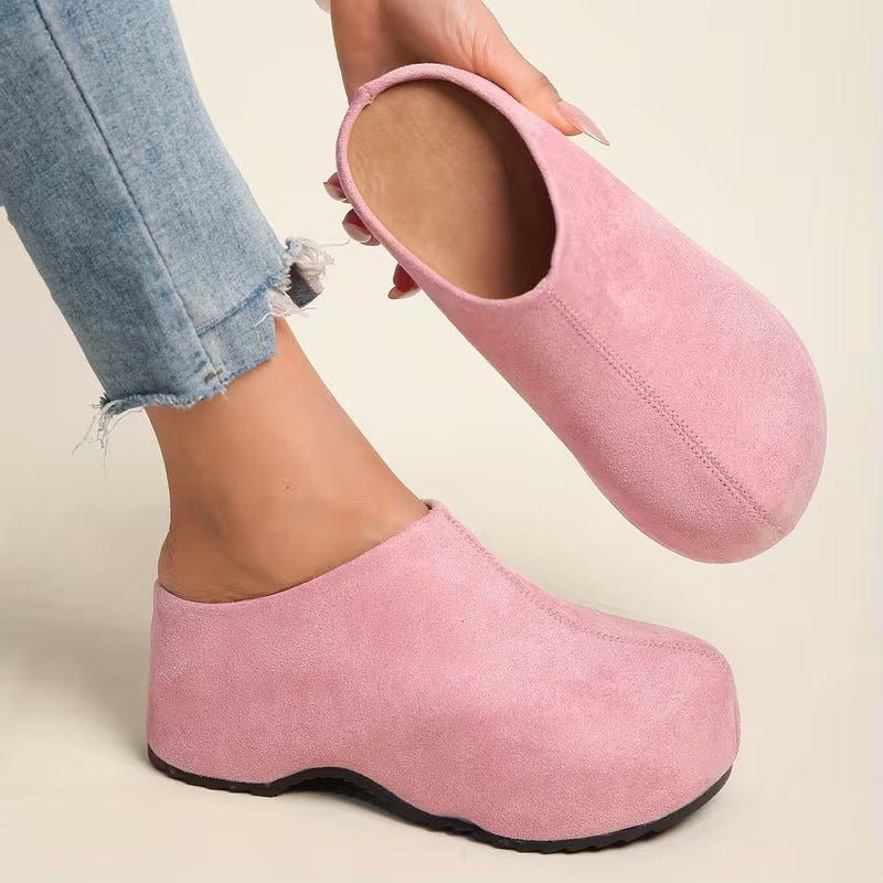Comfortable Women's Mule Shoes - Lightweight Stylish
