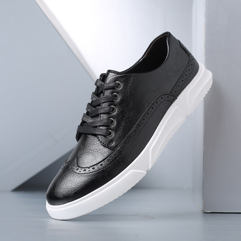 Harrington - Comfortable Leather Trainers
