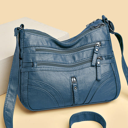 Casual Vintage Bag - Durable Shoulder or Crossbody Bag