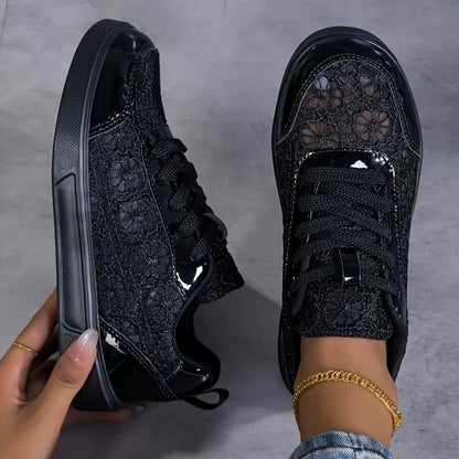 Women’s Mesh Sports Sneakers - Comfortable Everyday Use