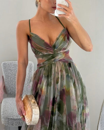 Floral Elegance - Timeless Maxi Dress