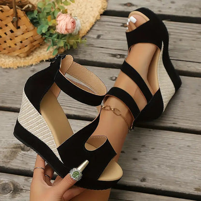 Valencia - Comfortable Wedge Sandals