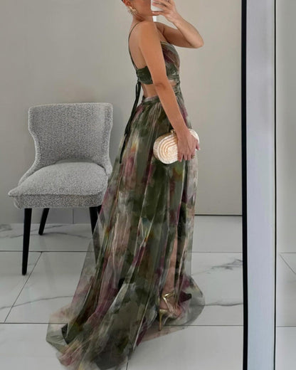 Floral Elegance - Timeless Maxi Dress