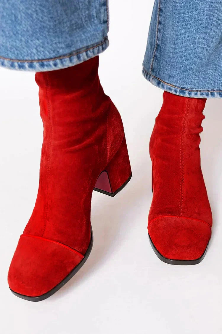 Eva - Comfortable Heeled Boots