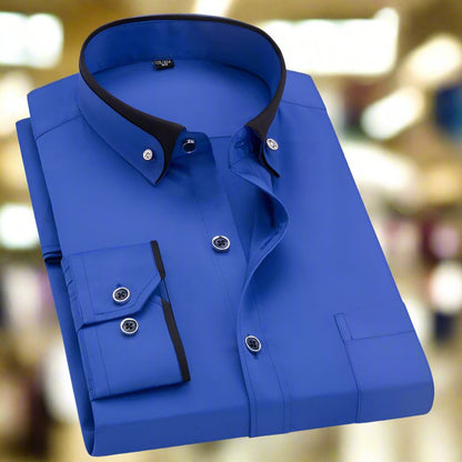 Albert: Classic Cotton Long Sleeve Shirt