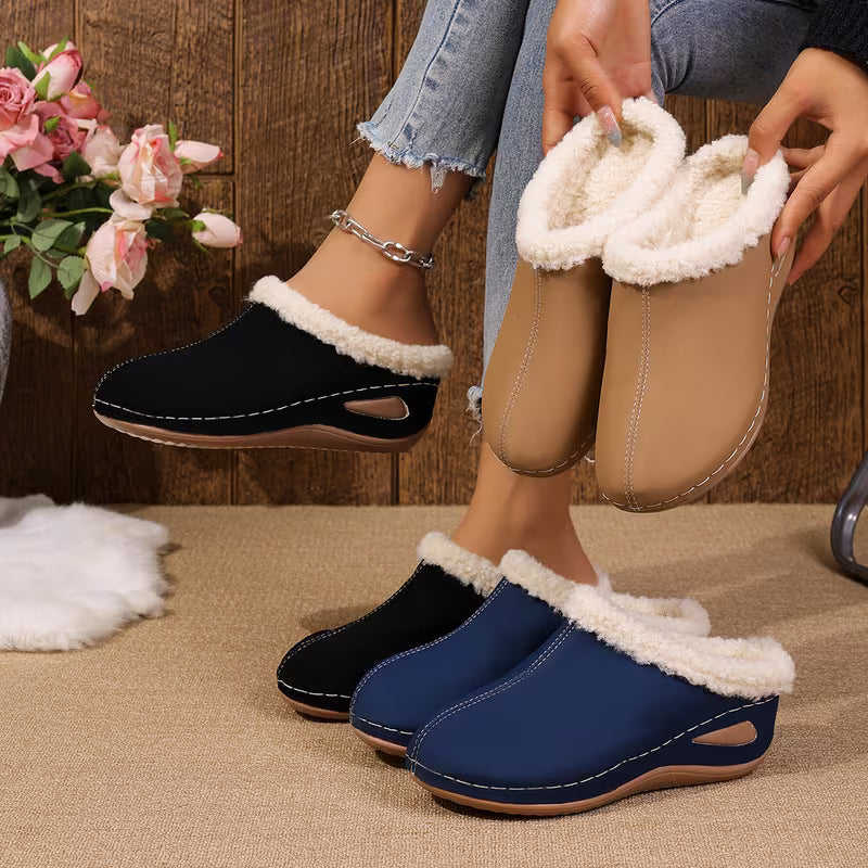 Women's Winter Shoes with Plush Lining