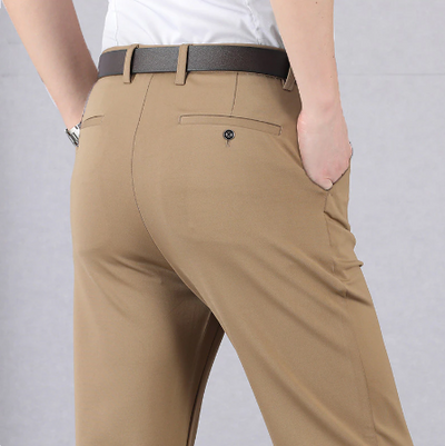 Men's Classic Casual Pants - High Elasticity