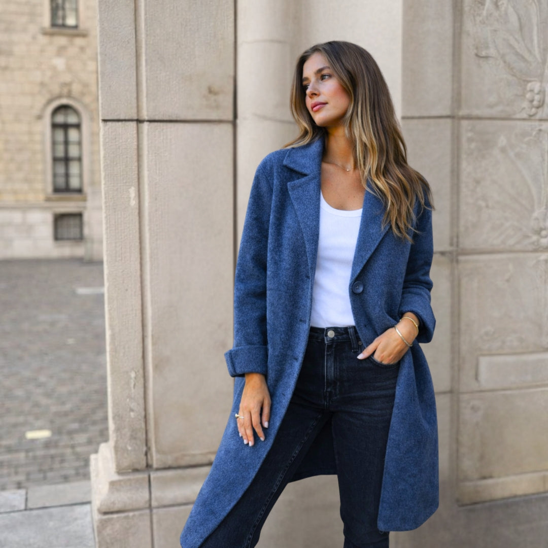 Stella | Elegant Button Jacket with Timeless Structure