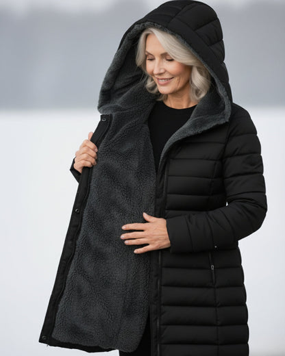 Elena - Comfortable Quilted Winter Coat