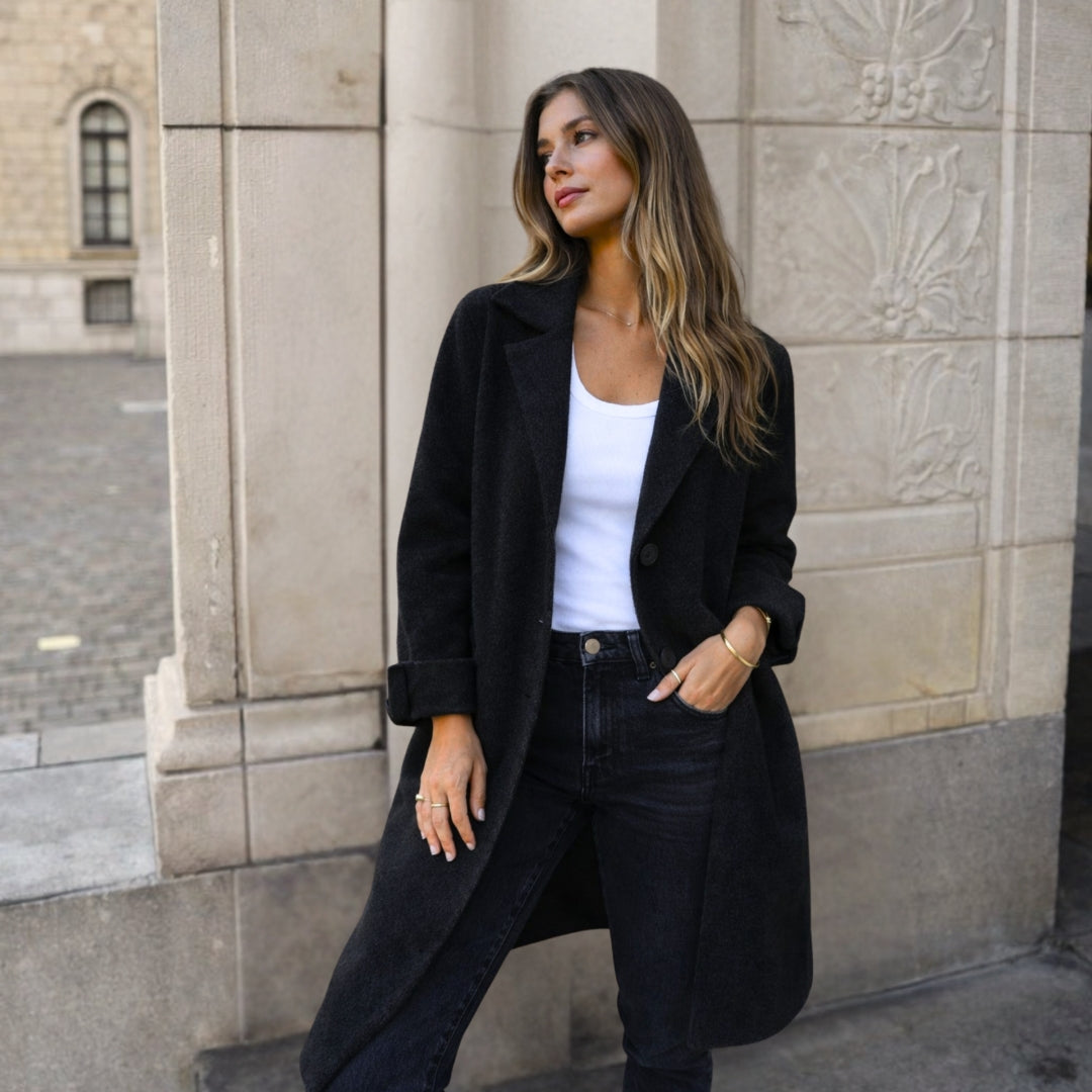 Stella | Elegant Button Jacket with Timeless Structure
