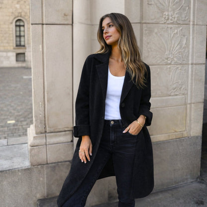 Stella | Elegant Button Jacket with Timeless Structure