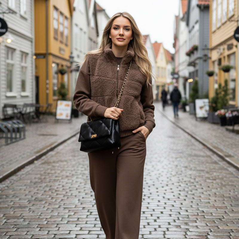 3-Piece Warm Knit Set - Cozy Knit Set