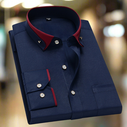 Albert: Classic Cotton Long Sleeve Shirt