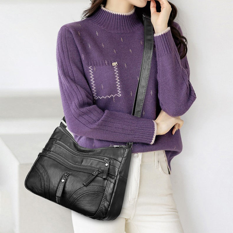 Casual Vintage Bag - Durable Shoulder or Crossbody Bag