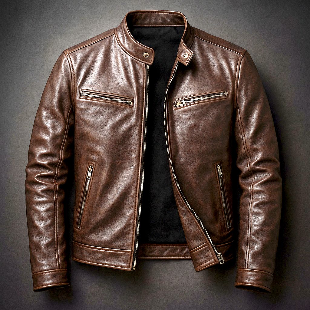 Vintage Leather Jacket - Durable Leather Jacket