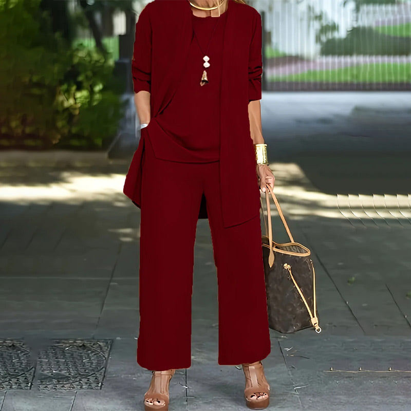 Women’s Elegant 3-Piece Loose Set