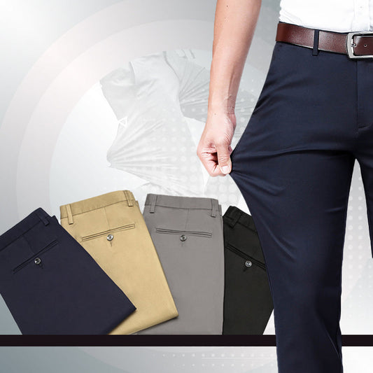 Stretch Tapered Trousers Adaptive Comfort