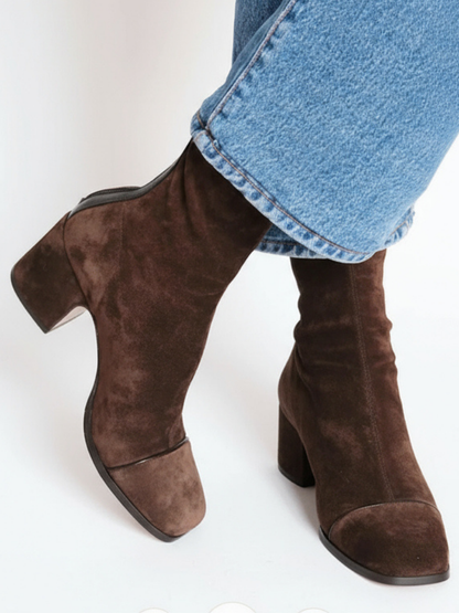 Eva - Comfortable Heeled Boots