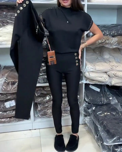 Stylish Stretch Trousers - Comfortable Trousers
