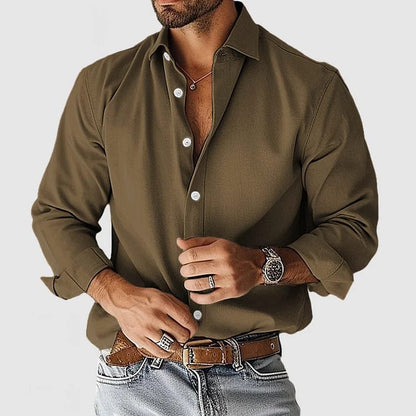 Leandro Shirt - Soft Brushed Cotton Shirt