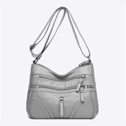 Casual Vintage Bag - Durable Shoulder or Crossbody Bag