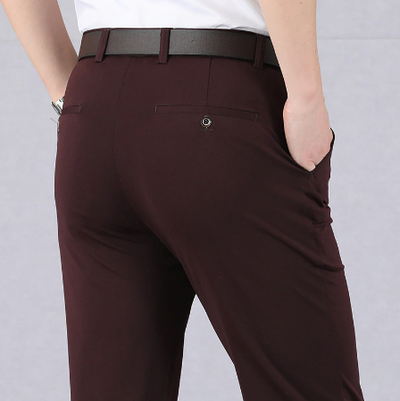 Men's Classic Casual Pants - High Elasticity