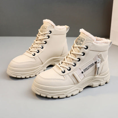 Waterproof Lace-Up Ankle Boots - Exceptional Quality