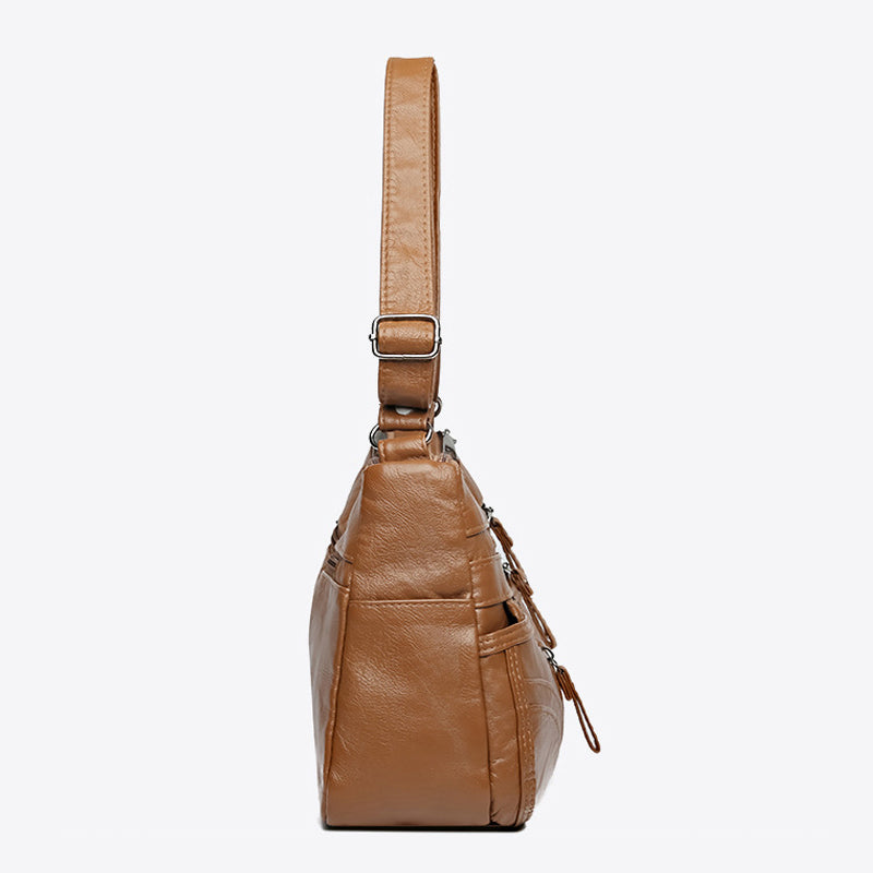 Casual Vintage Bag - Durable Shoulder or Crossbody Bag