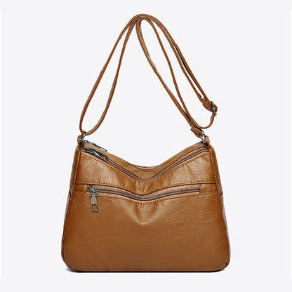 Casual Vintage Bag - Durable Shoulder or Crossbody Bag