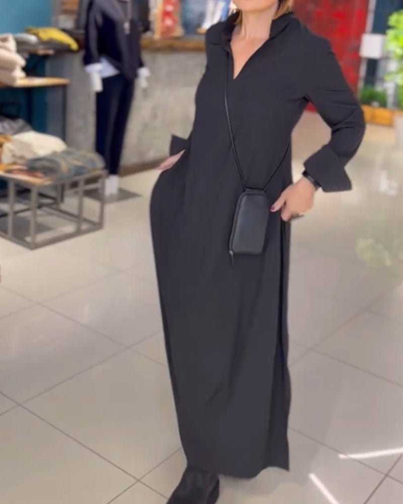 Loose - Casual Maxi Shift Dress