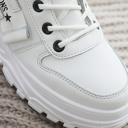 Waterproof Lace-Up Ankle Boots - Exceptional Quality