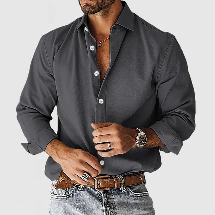 Leandro Shirt - Soft Brushed Cotton Shirt