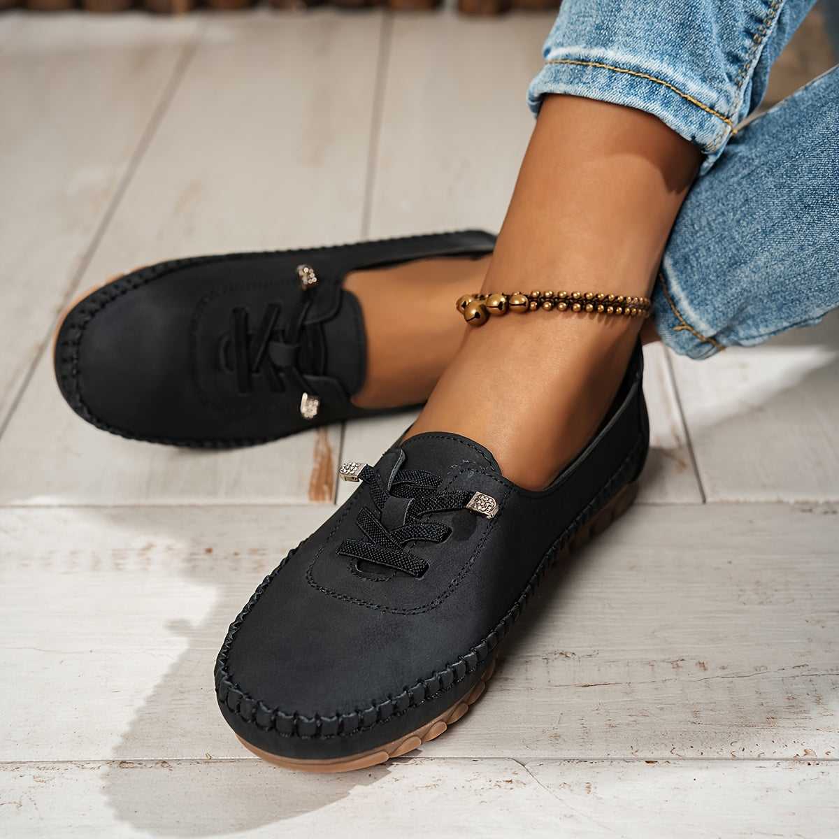 Orthelia - Soft moccasins with full support