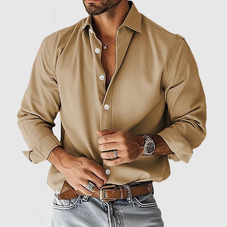 Leandro Shirt - Soft Brushed Cotton Shirt