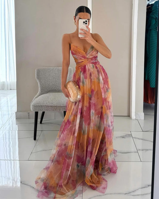 Floral Elegance - Timeless Maxi Dress