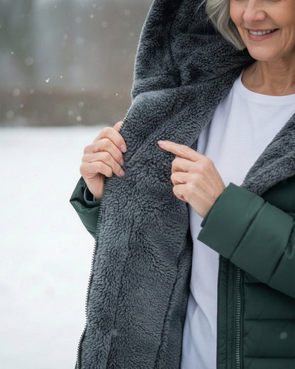 Elena - Comfortable Quilted Winter Coat