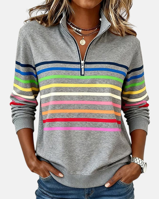 Nina Jumper - Comfortable Striped Jumper