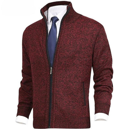 Sebastian - Stylish Zipper Knitted Sweater for Men