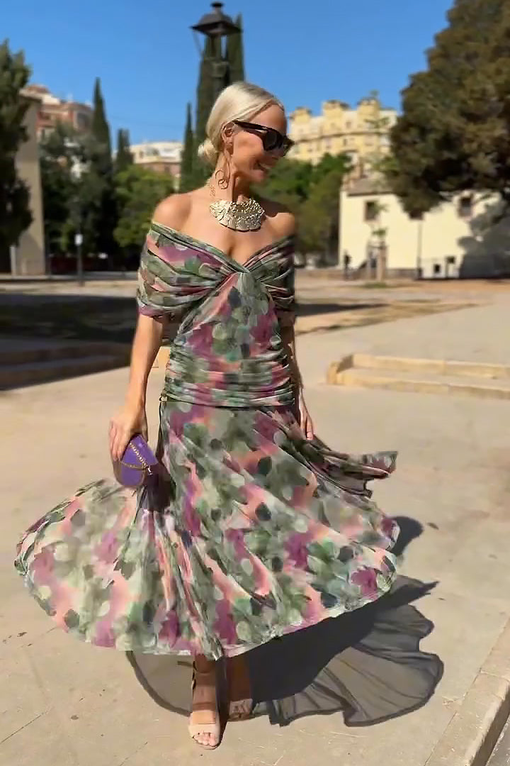 Louise - Elegant Maxi Party Dress