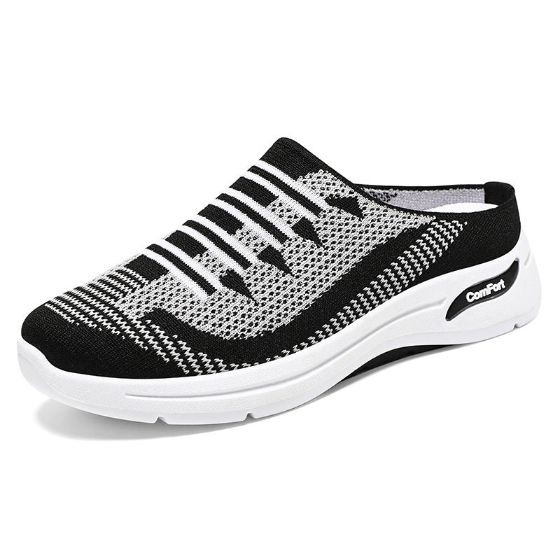 Comfortable and lightweight slip-on women's sneakers made of mesh