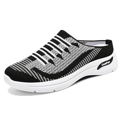 Comfortable and lightweight slip-on women's sneakers made of mesh