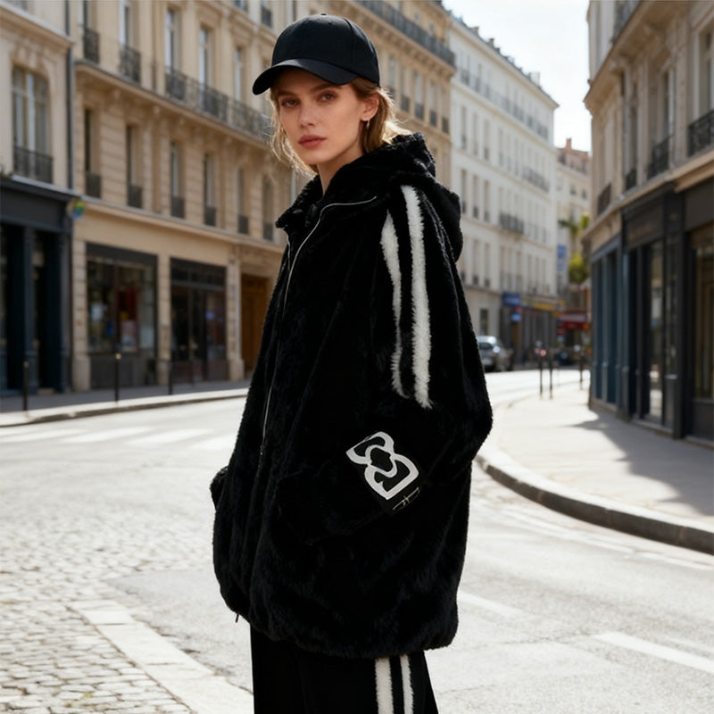 Women's Casual Coat - Ultra-Soft Fleece