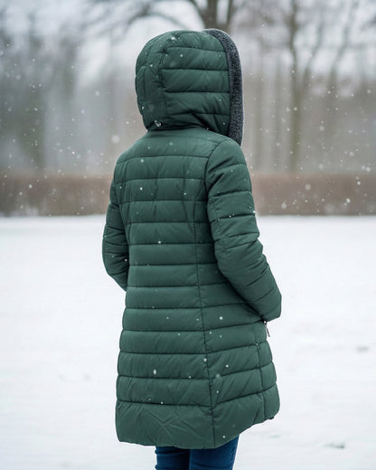 Elena - Comfortable Quilted Winter Coat