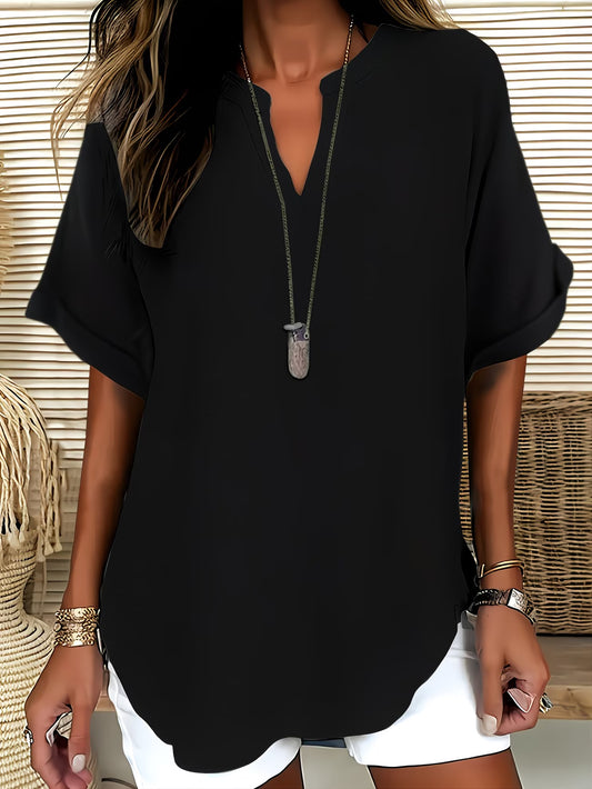 Solvène | Relaxed Women's Leisure Blouse