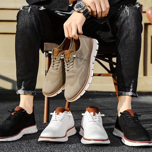Strideo — Breathable Mesh Comfort Sneaker