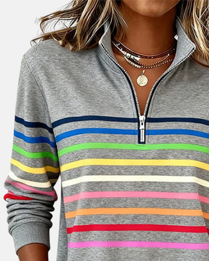 Nina Jumper - Comfortable Striped Jumper