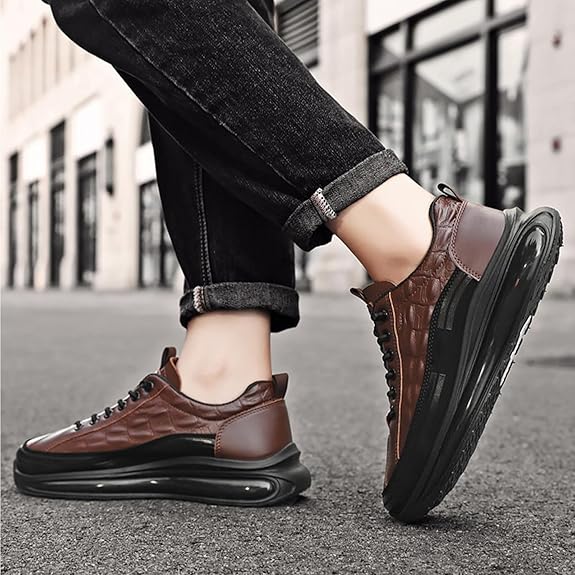 Premium Leather Sneakers Effortless Comfort